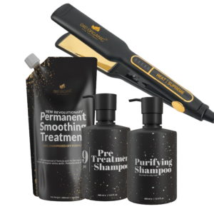 kickstart kit : Permanent Smoothing Treatment + FREE Heat Supreme Straightener